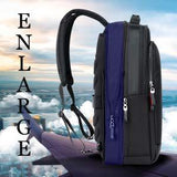 Intelligent Enlarger Backpack and Anti-Theft Laptop Rucksack with USB Charging